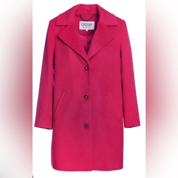Crosby by Mollie Burch Dean Coat in Mollie Pink Medium New with Tags - Picture 6 of 10